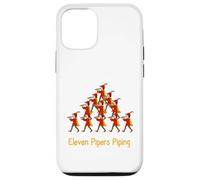 Eleven Pipers Piping Twelve Days Of Christmas Case for iPhone 12/12 Pro