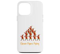 Eleven Pipers Piping Twelve Days Of Christmas Case for iPhone 13 Pro Max