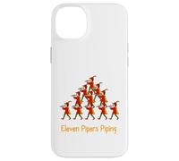 Eleven Pipers Piping Twelve Days Of Christmas Case for iPhone 14 Plus