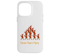 Eleven Pipers Piping Twelve Days Of Christmas Case for iPhone 14 Pro Max