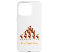 Eleven Pipers Piping Twelve Days Of Christmas Case for iPhone 15 Pro Max