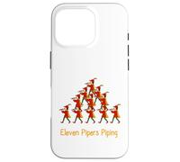 Eleven Pipers Piping Twelve Days Of Christmas Case for iPhone 16 Pro