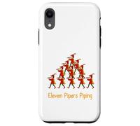Eleven Pipers Piping Twelve Days Of Christmas Case for iPhone XR