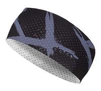 Eleven Sportswear Sports headbands for running, cycling, hiking, fitness, yoga, crossfit, cross-country skiing and outdoor use, women, men and children, HB Dolomiti AIR (XI Grey)