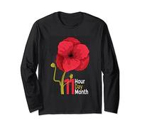 ELEVENTH HOUR ELEVENTH DAY ELEVENTH MONTH POPPY TSHIRT Long Sleeve T-Shirt