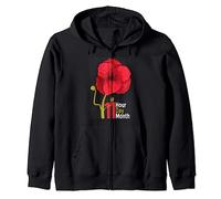 ELEVENTH HOUR ELEVENTH DAY ELEVENTH MONTH POPPY TSHIRT Zip Hoodie