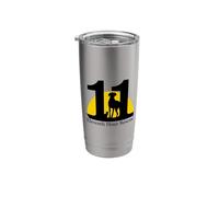 Eleventh Hour Rescue Logo Large Stainless Steel Insulated Tumbler