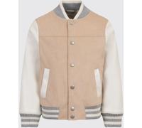 ELEVENTY Suede And Leather Bomber Jacket - Size: 8 - male