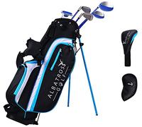 Elevon Junior Complete Golf Club Set with Stand Bag for Age 3-12, 7-Piece or 8-Piece Set, Right Hand, Ages 6-8