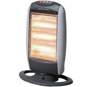 Elex Halogen Heater 400W/800W/1200W 3 Power Settings & Carry Handle, Light weight Moveable Super Silent Overheat & Tip Over Protected Room (1)