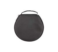 ELEZAY Small CD Case Storage Wallet DVD Disc Dividers Folder Holder Round Oxford Bag 20 Capacity Black
