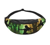 Elf Archer Bow Fanny Pack- Waist Bag for Travel Running Hands Free
