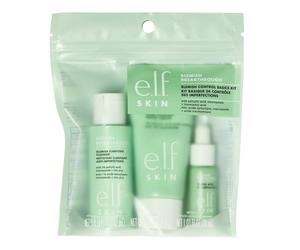 ELF Blemish Breakthrough Control Basics Mini Travel Kit Cleanser Serum & Lotion