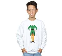 Elf Boys Buddy Costume Sweatshirt 12-13 years White