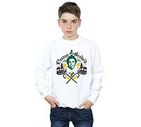 Elf Boys Cotton Headed Ninny Muggins Sweatshirt 9-11 Years White