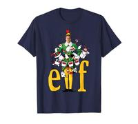 Elf Buddy Cartoon Christmas Drawings T-Shirt