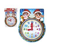 ELF CHILDREN'S BEDTIME CLOCK WITH ADJUSTABLE HANDS