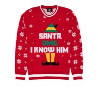 Elf Christmas Jumper | Mens Red | Official Merch