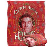 ELF Cotton Headed Ninny Muggins Silky Touch Super Soft Throw Blanket 152 x 127 cm
