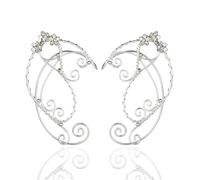Elf Crown Handmade Elf Tiara Elven Headpiece Fairy Crown for Halloween