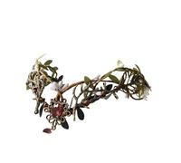 Elf Crown Handmade Elf Tiara Elven Headpiece Fairy Crown for Halloween