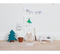Goki Twenty Two Piece Wooden Elf Door, none
