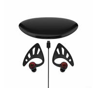 Elf Ear Headphones, Wireless Headphones Blue-tooth, LED Display Earbuds, Dual Microphone Noise Reduction IPX7 Waterproof(black)