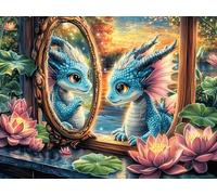 Elf Fox 500 Piece Premium Jigsaw Puzzle Fantastic Beasts Adult Jigsaws Brain Training Hobby Home Decor Winter Gift Unique Shaped Recycled Cardboard 500 PCS