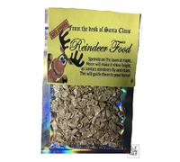 ELF FUN CLUB Magical Reindeer Food - Reindeer Poem - Wildlife Friendly Organic Oats - Christmas Eve Box Filler (YELLOW)