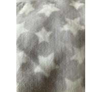 ELF FUN CLUB Star Blanket Soft Fleece 70 x 100 cm Baby Blanket (Neutral)