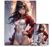 Elf Girl Go to Dungeon Jigsaw Puzzles for Adults 1000 Piece Impossible Jigsaw Puzzles for Adults Brain Teaser Adult Game Family Interactive Activity 1000 PCS(75x50cm)