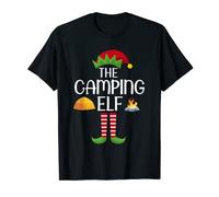 Elf Group Matching Family Christmas Costume The Camping ELF T-Shirt