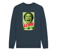Elf I Love to Smile Unisex Sweater Navy | Size: 2XL Elf Navy 2XL