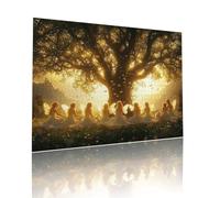Elf Jigsaw Puzzles for Adults Difficult 1500 pieces Sunset Adult Kids Toddler Puzzle Age 4-6 Mini 5-8 Year Olds Jigsaws Learning Educational Challenge Toys, Home Decoration and Gifts 57x87cm t-379