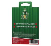 Elf Limited Edition Triple Pin Badge Set