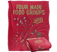 Elf Main Food Groups Blanket Multicoloured (One Size)