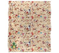 Elf Maple Syrup Blanket Multicoloured (36In X 58In)