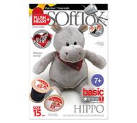 Elf Market Plush Hearts - DIY Plush - Hippo Sitting 15cm