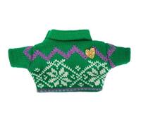Elf Mates Mini Dark Green and Purple Sweater Jumper : Elf Mates Accessories | Elf on the Shelf Clothes | Boy and Girl Elf Outfits (Elf not Included)