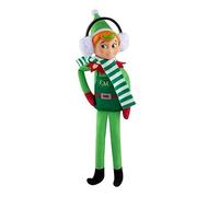 Elf Mates The Elf on the Shelf Enchanted Forest Cobbler - Cuddly, Cute and Adorable Deluxe Character with Added Value Scarf and Ear Muffs | make your Christmas truly magical with this Toy Elf