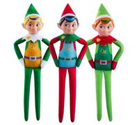 Elf Mates Triple Pack - Kindness, Cheer, and Love - Official Elf on the Shelf Companions for Holiday Fun - Scout Elf Friends - Includes 3 Plush Elves