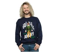Elf Men's Angry Sweatshirt in Navy | Size: Large Elf Navy L