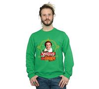 Elf Men's Buddy Smiling Sweatshirt XX-Large Irish Green