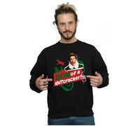 Elf Men's Son Of A Nutcracker Sweatshirt in Black | Size: Large Elf Black L