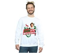 Elf Men's Son Of A Nutcracker Sweatshirt in White | Size: 3XL Elf White 3XL