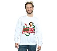 Elf Men's Son Of A Nutcracker Sweatshirt Large White