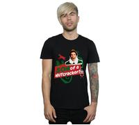 Elf Men's Son Of A Nutcracker T-Shirt in Black | Size: XL Elf Black XL