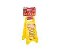 Elf Mini Warning Sign - Assorted