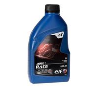 ELF Moto 4 Race 10W-60 Fully Synthetic 4-Stroke Motorcycle Oil - 1 Litre