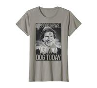 Elf Movie Must Love Dogs T-Shirt, Women, Slate Grey, Medium
